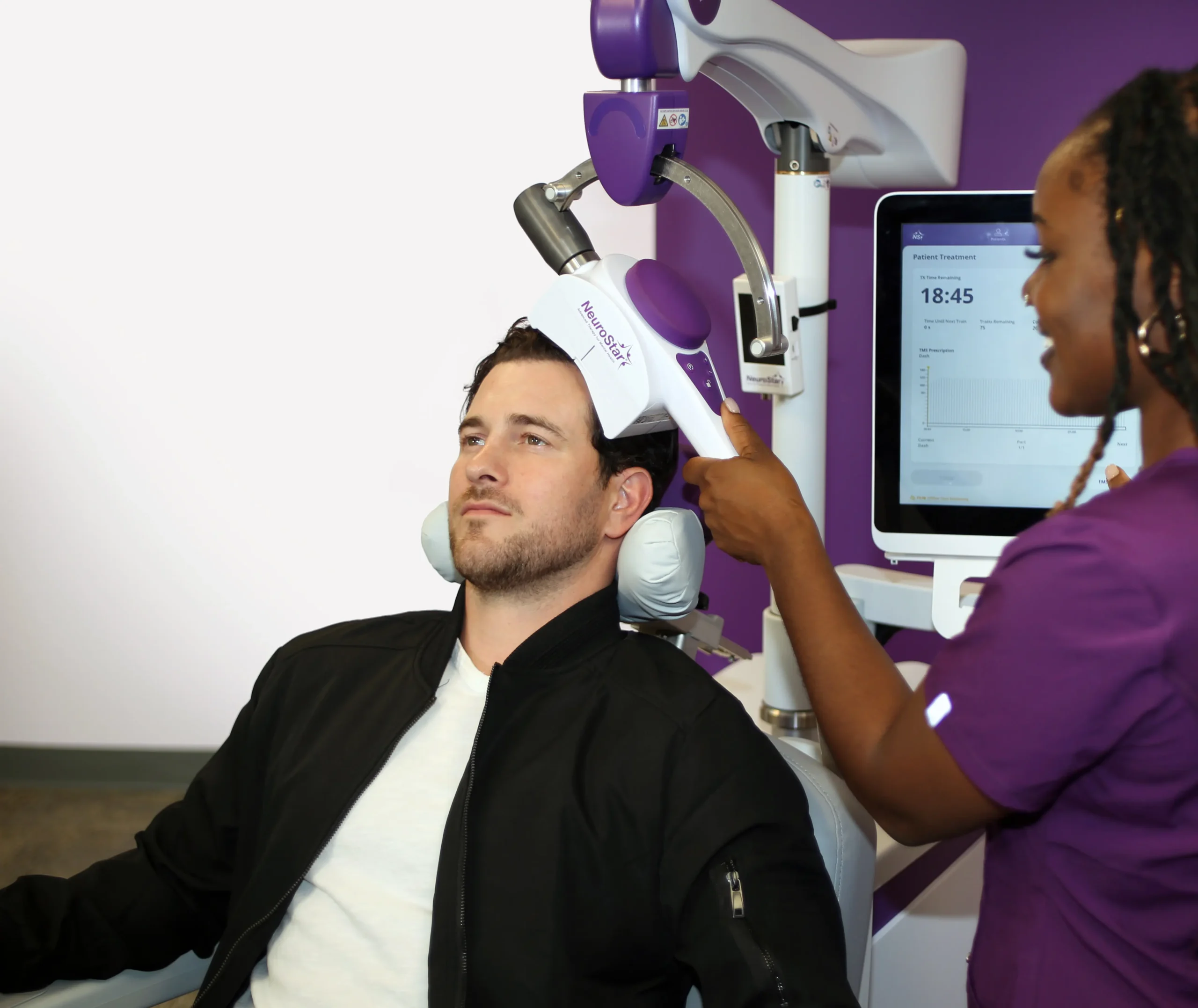 Male Patient + Treater